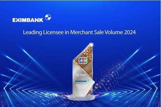 Eximbank được vinh danh tại JCB Vietnam Conference 2025 nhờ kết quả kinh doanh thẻ nổi bật