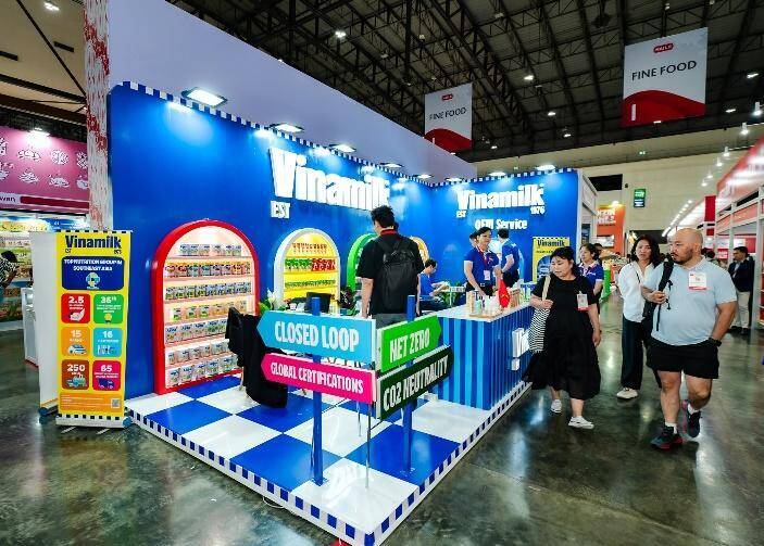 Vinamilk gần 20 năm tham gia hội chợ quốc tế hàng đầu Châu Á, không chỉ để kinh doanh