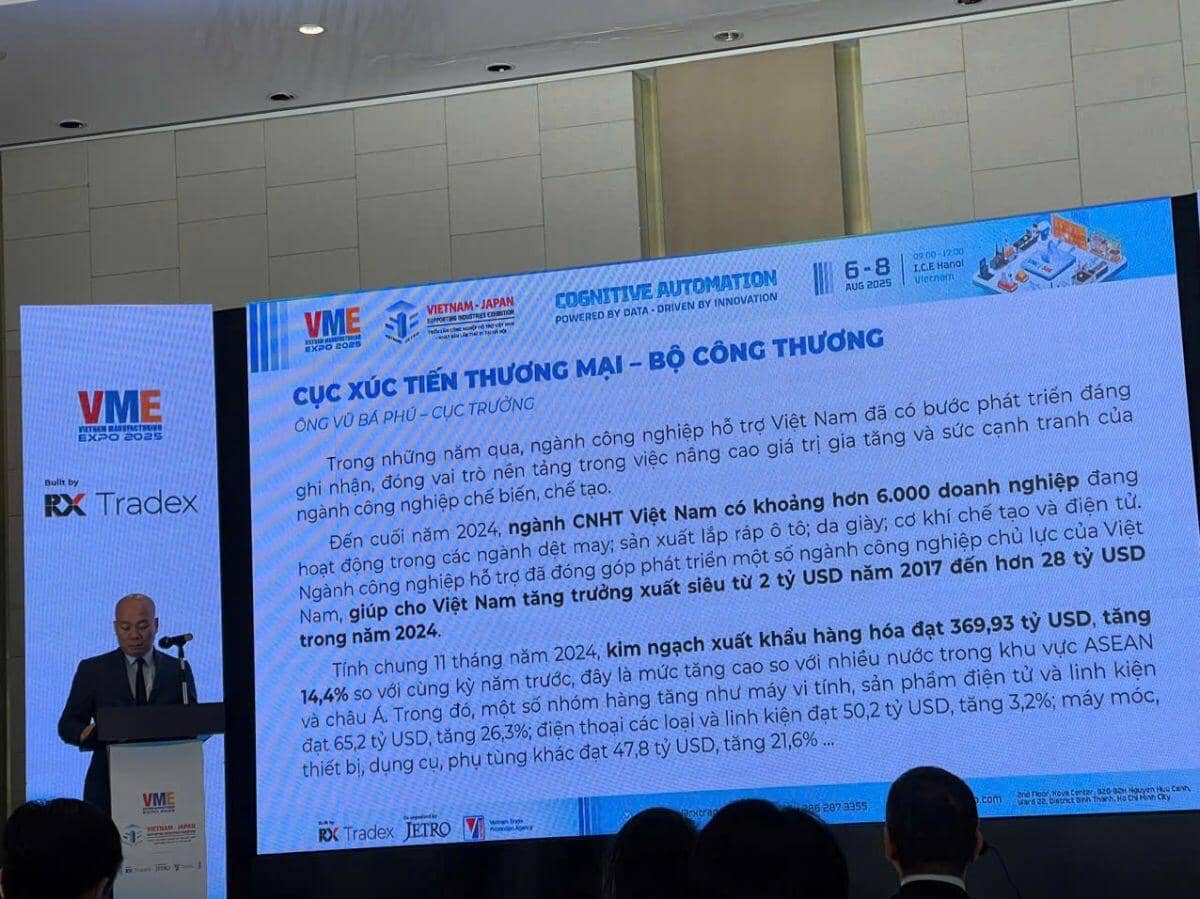 SIE 2025 và VME 2025 – động lực mới cho sản xuất thông minh tại Việt Nam