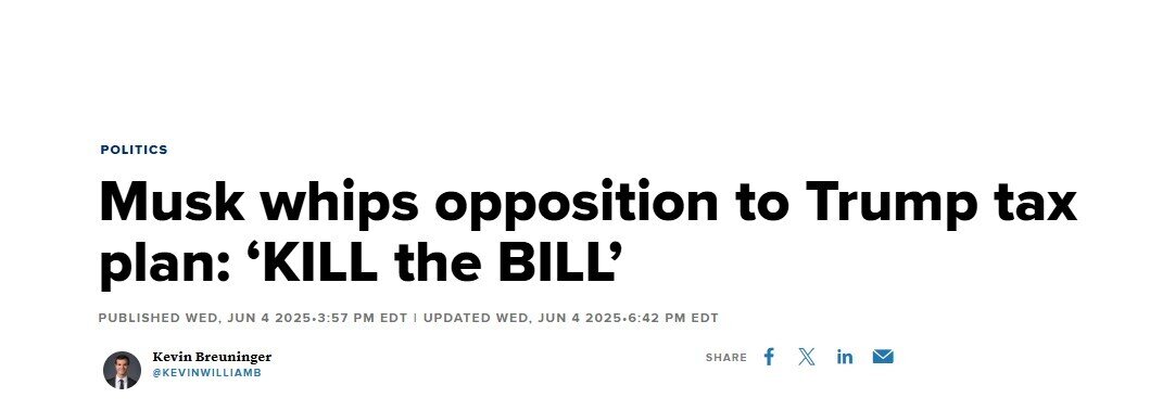 Elon Musk cảnh báo: Ông Trump sẽ 'khiến nước Mỹ phá sản, rơi vào vòng xoáy nợ nần'