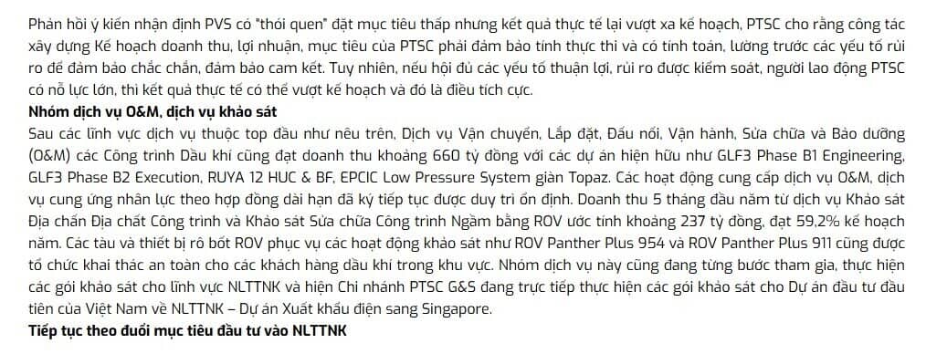 PVS nói gì về thông tin ôm lượng lớn tiền mặt và 'núi việc'