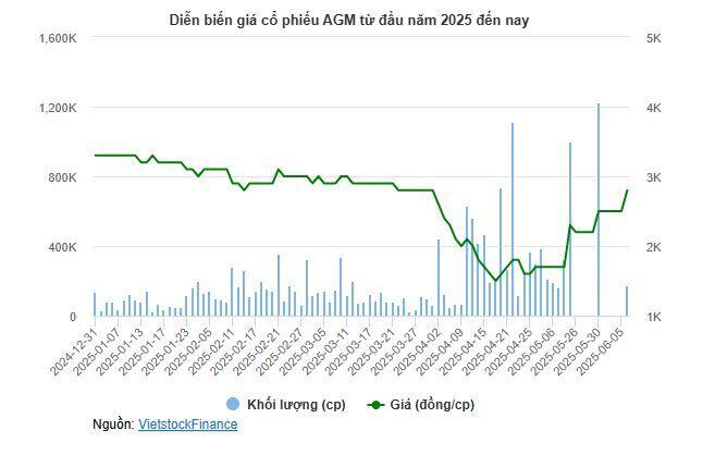Tăng trần liên tiếp sau án hạn chế, Angimex xin bán tài sản, cắt giảm chi phí để cứu vốn chủ âm 247 tỷ