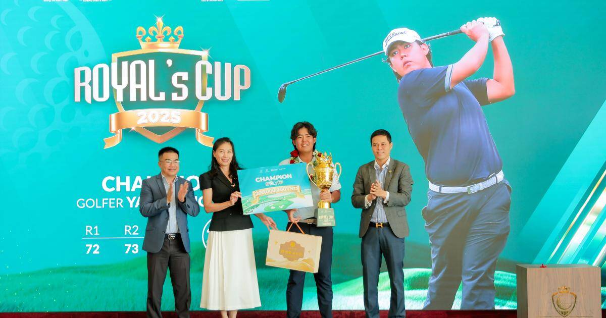 Yang Jung Soo giành ngôi vô địch giải Royal’s Cup 2025