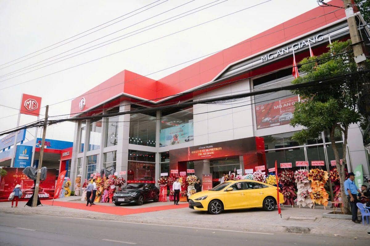 Khai trương MG An Giang tiêu chuẩn 3S Premium toàn cầu
