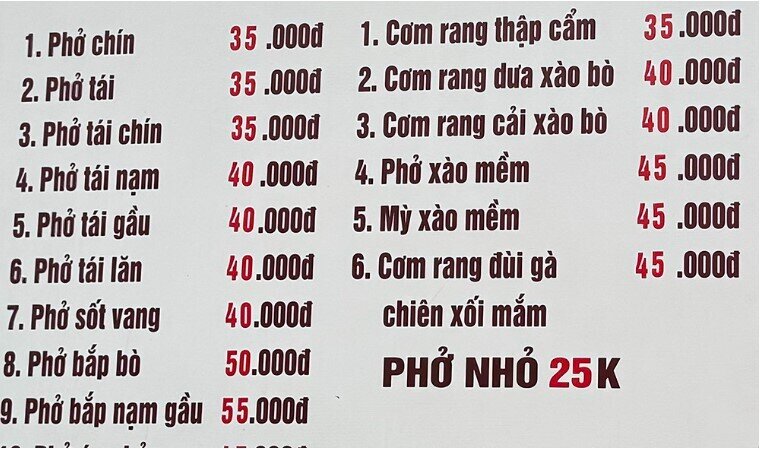 Bát bún, phở đồng loạt tăng 5.000 đồng, chủ quán nói do hành, thịt, cua đều gánh thêm thuế
