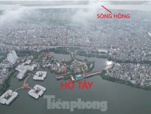 Chủ đầu tư cầu Tứ Liên nói gì về ý tưởng làm đường hầm qua Hồ Tây?
