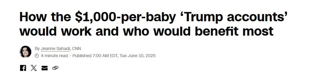 Lần đầu tiên trong lịch sử, mỗi trẻ em Mỹ sẽ có tối thiểu 1.000 USD ‘chơi’ chứng khoán