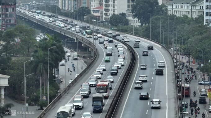 Hà Nội dự kiến thu phí đại lộ Thăng Long và vành đai 3 trên cao