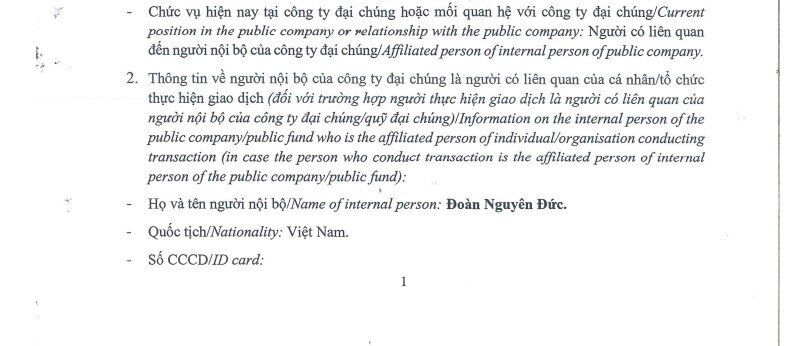 Con gái Bầu Đức đã bán 1 triệu cổ phiếu HAG, thu về hơn 12 tỷ
