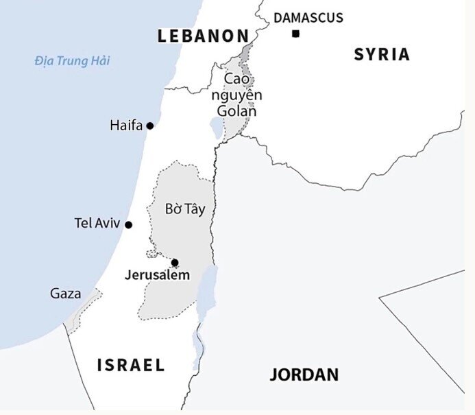 Loạt tên lửa Iran vượt qua lưới phòng không Israel