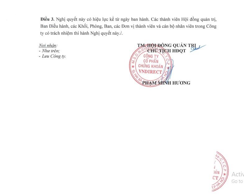 VNDirect chốt ngày chi 761 tỷ đồng cổ tức tiền mặt