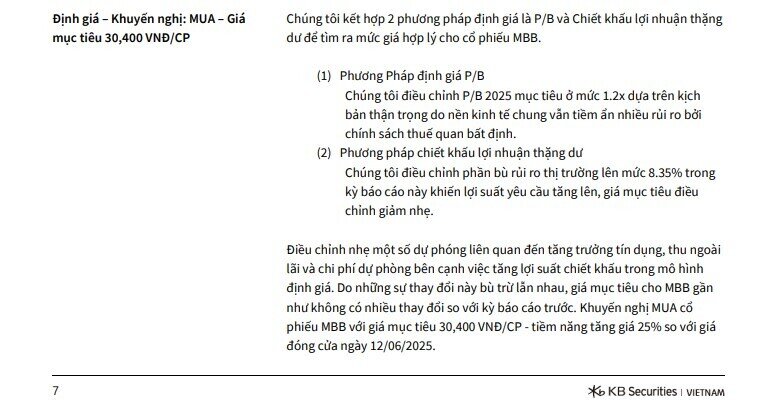 Một cổ phiếu ngân hàng được kỳ vọng tăng 25%