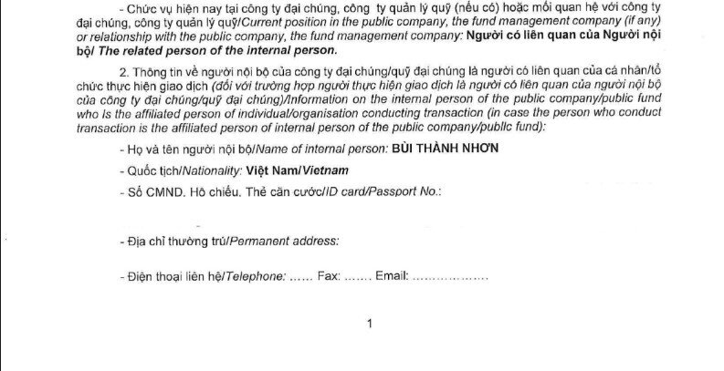 NovaGroup và con gái Chủ tịch Novaland bán khớp lệnh hơn 11 triệu cổ phiếu NVL