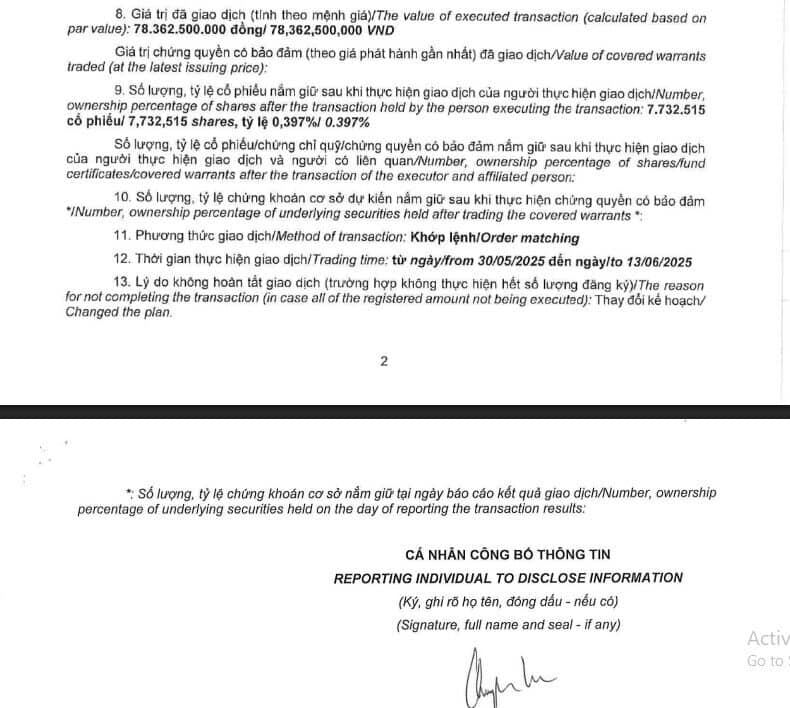 NovaGroup và con gái Chủ tịch Novaland bán khớp lệnh hơn 11 triệu cổ phiếu NVL