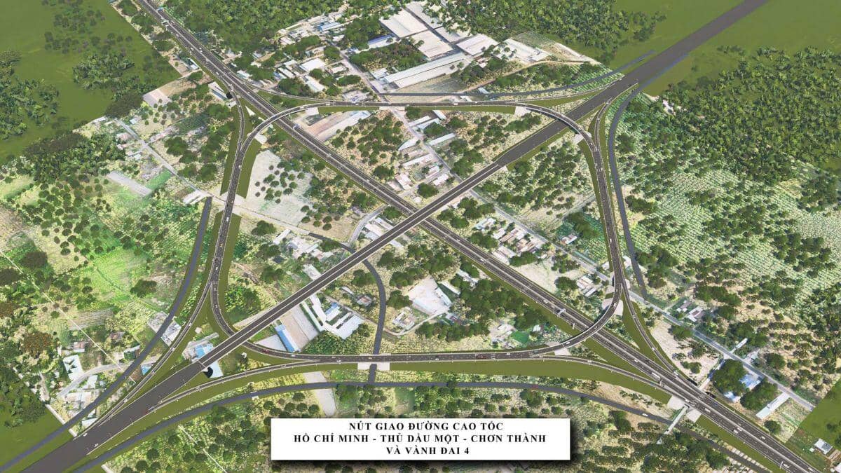 Khởi công dự án Vành đai 4 TP. Hồ Chí Minh đoạn cầu Thủ Biên - sông Sài Gòn