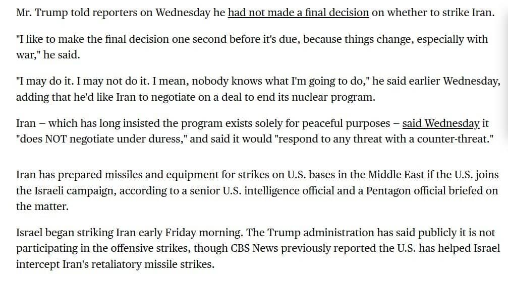 Ông Trump chấp thuận kế hoạch tấn công Iran