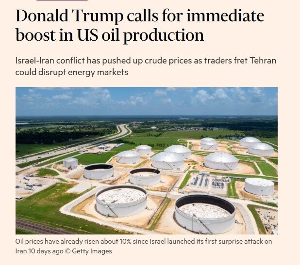 Ông Trump kêu gọi Mỹ tăng sản lượng dầu ngay lập tức