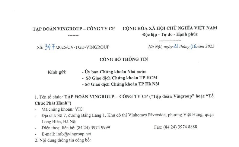 Vingroup lên kế hoạch phát hành 1.000 tỷ đồng trái phiếu để cơ cấu nợ