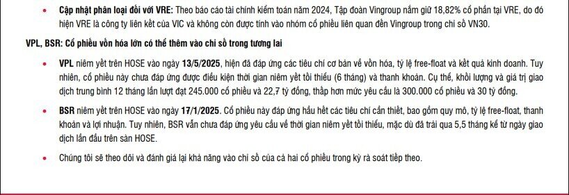 BVH được dự báo sẽ loại khỏi rổ VN30, đâu là cái tên sẽ thay thế?