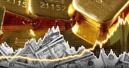 Đồng bạc xanh suy yếu hỗ trợ giá vàng giữa bối cảnh lo ngại về thuế trước thời điểm chốt hạn