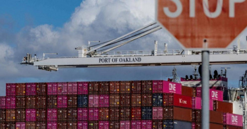 Thâm hụt thương mại của Mỹ tăng trở lại