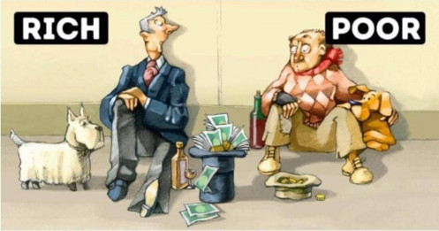 5 khoảng cách khác biệt hẳn về suy của người giàu và người