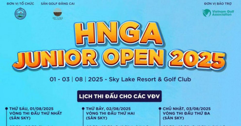HNGA Junior Open: Hội Golf Thành phố Hà Nội lần đầu tổ chức giải đấu dành cho golf trẻ