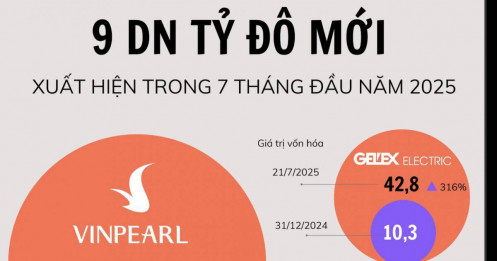 TTCK Việt xuất hiện 9 doanh nghiệp tỷ USD mới