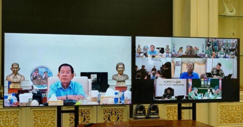 Ông Hun Sen bác tin rời Campuchia đến Trung Quốc