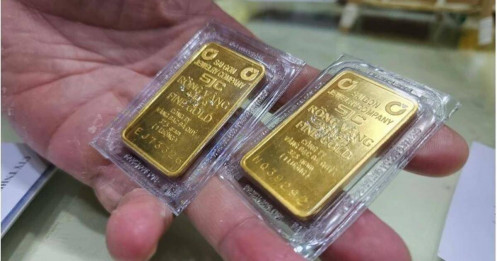 Khó trụ mốc cao, giá vàng miếng SJC giảm nhanh
