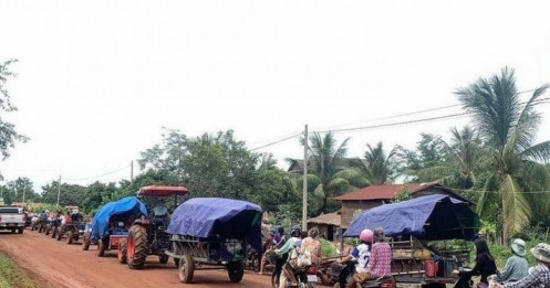 Campuchia thông báo mở rộng vùng cấm bay, Thái Lan đóng cửa trường học