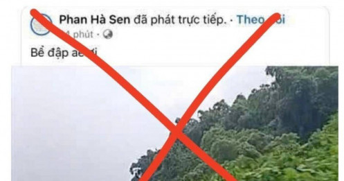 Tin giả ‘vỡ đập’ thủy điện Bản Vẽ: Công an vào cuộc xác minh