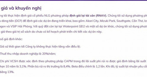 Một cổ phiếu BĐS được khuyến nghị khả quan với tiềm năng tăng giá 11%
