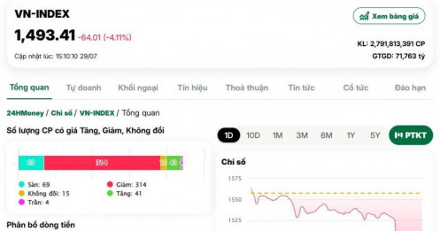 Chuyên gia nói gì về phiên bán tháo lịch sử?
