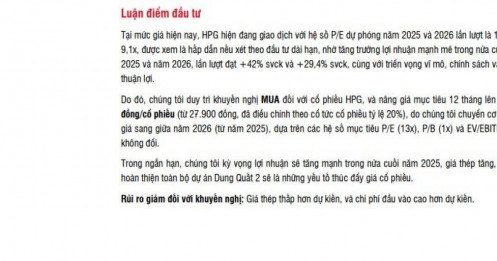 Hòa Phát (HPG) sẽ lãi sau thuế 9.500 tỷ trong nửa cuối năm 2025