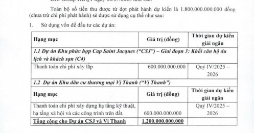 DIC Corp điều chỉnh kế hoạch chào bán 150 triệu cổ phiếu ra công chúng
