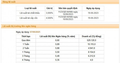 Lãi suất qua đêm liên ngân hàng tăng mạnh lên trên 6%, NHNN tiếp tục bơm thanh khoản
