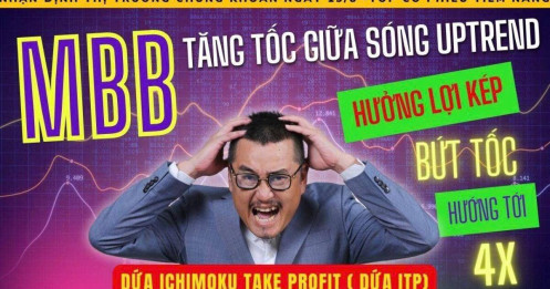 MBB – Hưởng Lợi Kép, Cổ Phiếu Ngân Hàng Tăng Tốc Giữa Sóng Uptrend