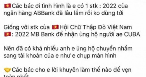 Ủng hộ Cuba thành "ủng hộ cá nhân": Ngân hàng lên tiếng