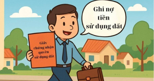 Người dân được nới thời hạn ghi nợ tiền sử dụng đất khi cấp sổ lần đầu