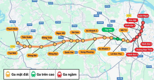 Người mừng - Người lo từ tuyến đường sắt đô thị Hòa Lạc - Văn Cao