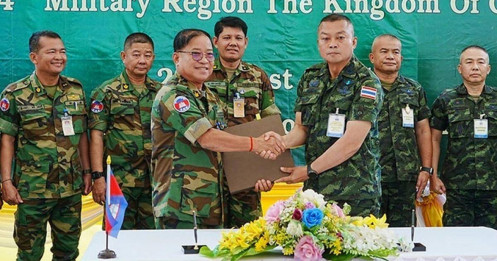 Campuchia – Thái Lan ký kết 11 nguyên tắc giảm nhiệt căng thẳng