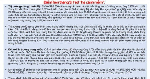 Xác suất Fed cắt giảm lãi suất tháng 9 tăng vọt lên 100%, nhóm cổ phiếu nào được hưởng lợi?