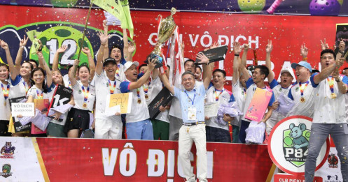 CLB  tuổi Tý xuất sắc giành ngôi Vô địch Pickleball các CLB 12 Con giáp - Cup Glory 2025