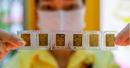 Giá vàng miếng trong nước giảm 1 triệu đồng