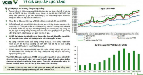 Vì sao tỷ giá USD và lãi suất tiết kiệm chịu áp lực tăng