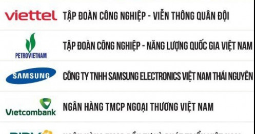 10 doanh nghiệp lãi nhất Việt Nam