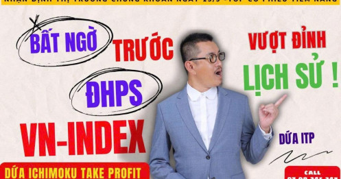 Chứng khoán hôm nay: Bất ngờ trước đáo hạn: VN-Index vượt đỉnh, cổ phiếu chạy nước rút!