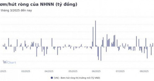 Tuần qua, NHNN hút ròng hơn 2.000 tỷ đồng