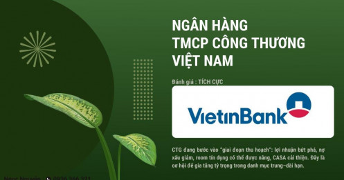 CTG – Ngân hàng TMCP Công thương Việt Nam - Đánh giá : Tích cực